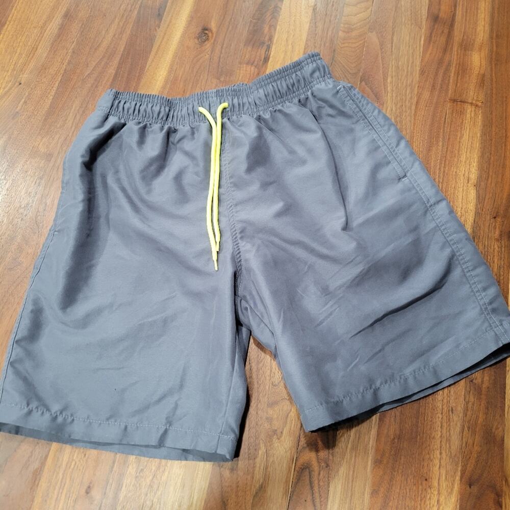 Gray Swim Trunks Size Small